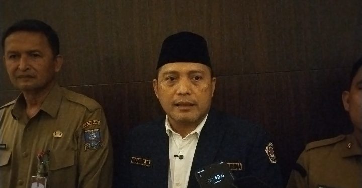 Ketua Karang Taruna Kabupaten Serang Bahrul Ulum, usai menggelar Rakerda. Dok (Nurlan)