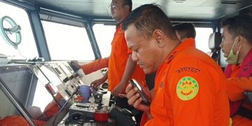 Hari kedua pencarian, basarnas perluas area pencarian speedboat yang hilang kontak di selat Sunda. Dok. (Ist)