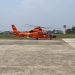 Helikopter HR-3604 Dikerahkan Dukung Operasi SAR di Gunung Anak Krakatau. Dok. (Ist)