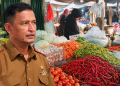 Sekda Kabupaten Serang Zaldi Dhuhana saat mengikuti rapat koordinasi melalui zomeet pengendalian inflasi. Dok. (Ist)