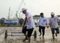 DKPP Kabupaten Serang menanam padi 500 hektar dan vaksinasi hewan dirangkaikan dengan HUT Kabupaten Serang. Dok. (Ist)