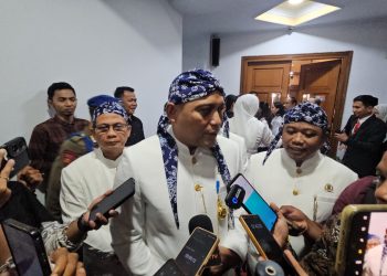 Ketua DPRD Kabupaten Serang Bahrul Ulum usai Rapat Paripurna pembahasan HUT Kabupaten Serang ke-500 tahun. Dok. (Ist)