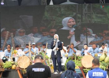 Bupati Serang Ratu Rachmatuzakiyah secara resmi membuka Sangga Nagara Festival 3 di Lapangan Rancanini, Kecamatan Padarincang pada Kamis, 15 Oktober 2026. Dok. (Ist)