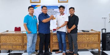 Penetapan Saepul Arifin sebagai Ketua DPK KNPI Kecamatan Pamarayan berlangsung dalam Musyawarah Kecamatan (Muscam) yang digelar di Aula Kecamatan Pamarayan, Minggu (18/10/2026). Dok. (Ist)