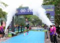 Irsan, pelari asal Sulawesi, berhasil menjadi finisher pertama dalam ajang Jawara Run 2026 yang diselenggarakan oleh PLN UID Banten. Momen penuh kebanggaan ini menjadi puncak perjuangannya setelah menempuh perjalanan jauh demi mengikuti salah satu ajang lari bergengsi di Banten. Dok. (Ist)