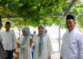 Bupati Serang Ratu Rachmatuzakiyah dan Wakil Bupati Serang Najib Hamas meninjau Agro Eduwisata di Ponpes Al Markaz Waringin Kurung. Dok. (Ist)