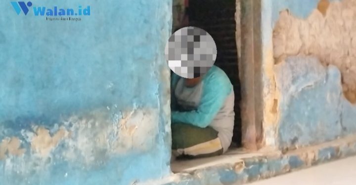Anak yatim piatu korban rudapaksa
tetangganya sendiri. Dok. (Nurlan)