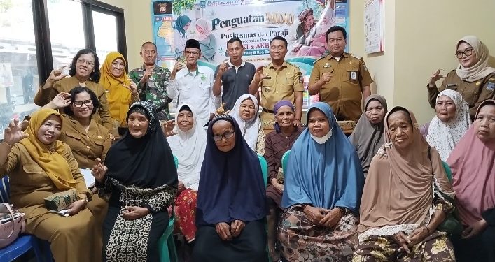 Puskesmas Carenang dan Binuang jalin MoU dengan Paraji. Dok (Nurlan)